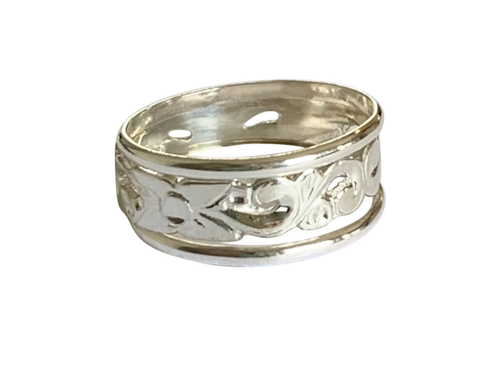Bahama Sterling Silver - Fitted Toe Ring