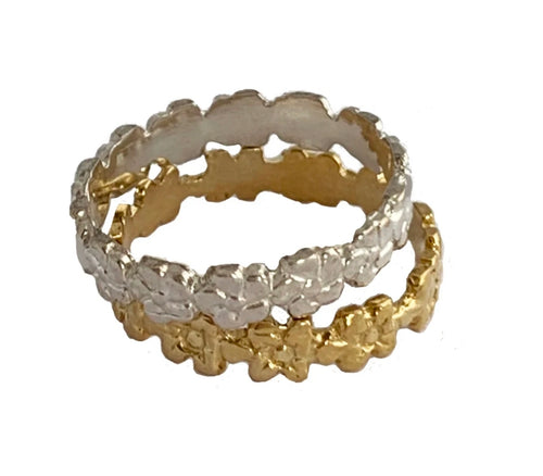 Aloha Lei Sterling Silver - Fitted Toe Ring